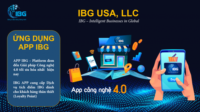 App IBG ứng dụng công nghệ 4.0