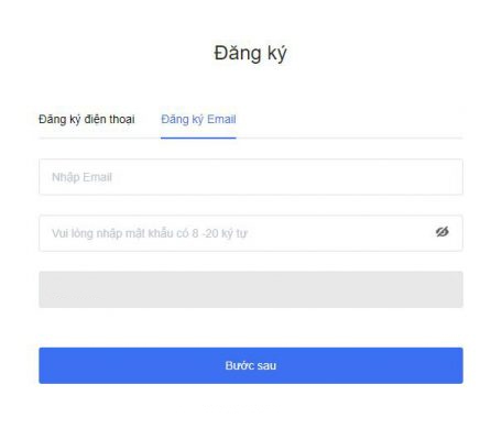 Cách đăng ký tài khoản sàn BingBon