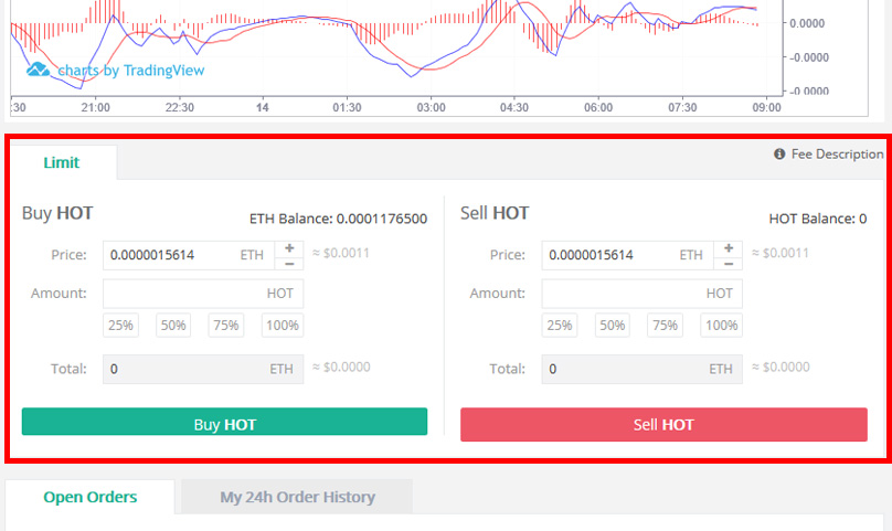 Cách bán NEXO Coin trên sàn giao dịch Hotbit