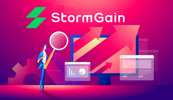 Về bản chất, StormGain là một sàn giao dịch tiền điện tử