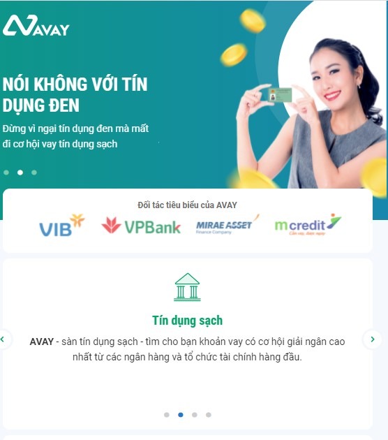 Avay là một ứng dụng cho vay tín chấp uy tín