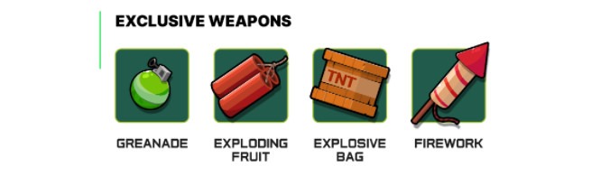 Các vũ khí độc quyền