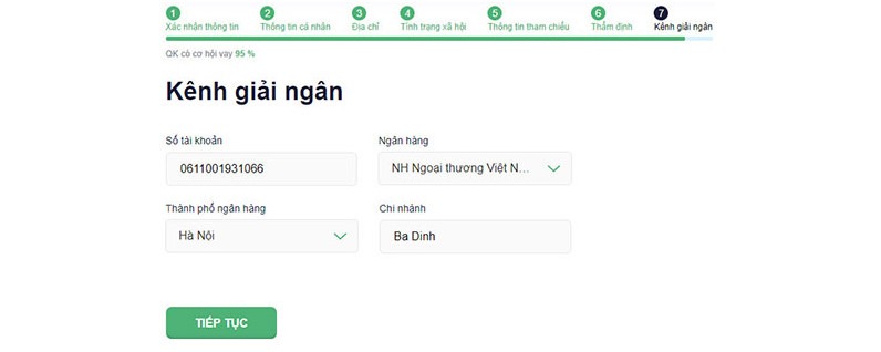 Kênh giải ngân - Senmo