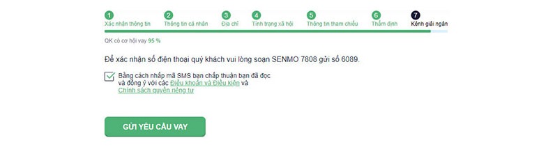 Xác nhận số điện thoại - Senmo
