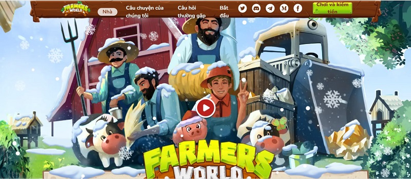 Farmers World | Trò Chơi Nông Trại Kiếm Tiền Đứng Số 1 Trên Nền Tảng Wax