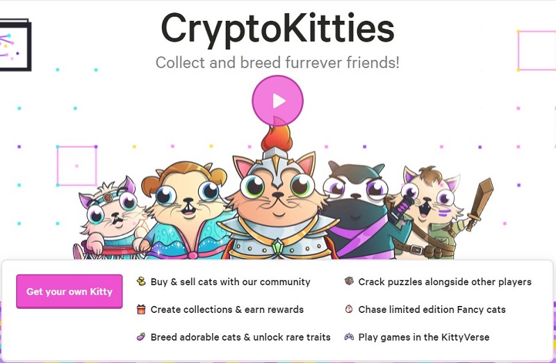 CryptoKitties là gì? Tìm hiểu về game nuôi mèo "ảo" kiếm tiền ... ( https://dautukiemtien.vn › cryptokitti... ) 