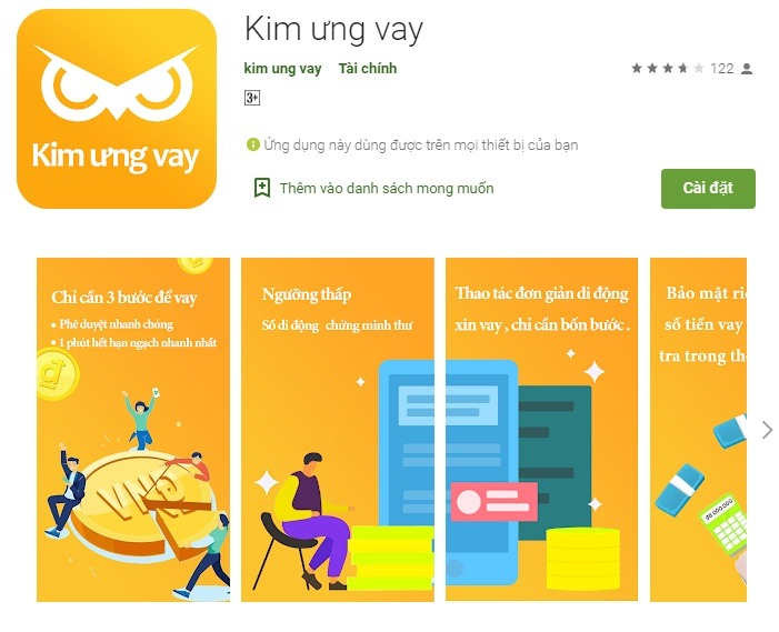Tải app Kim Ưng Vay